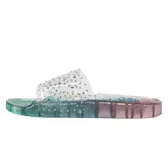 Mudd Claudia Clear Pool Slide Sandals women size:9 - Picture 4 of 17